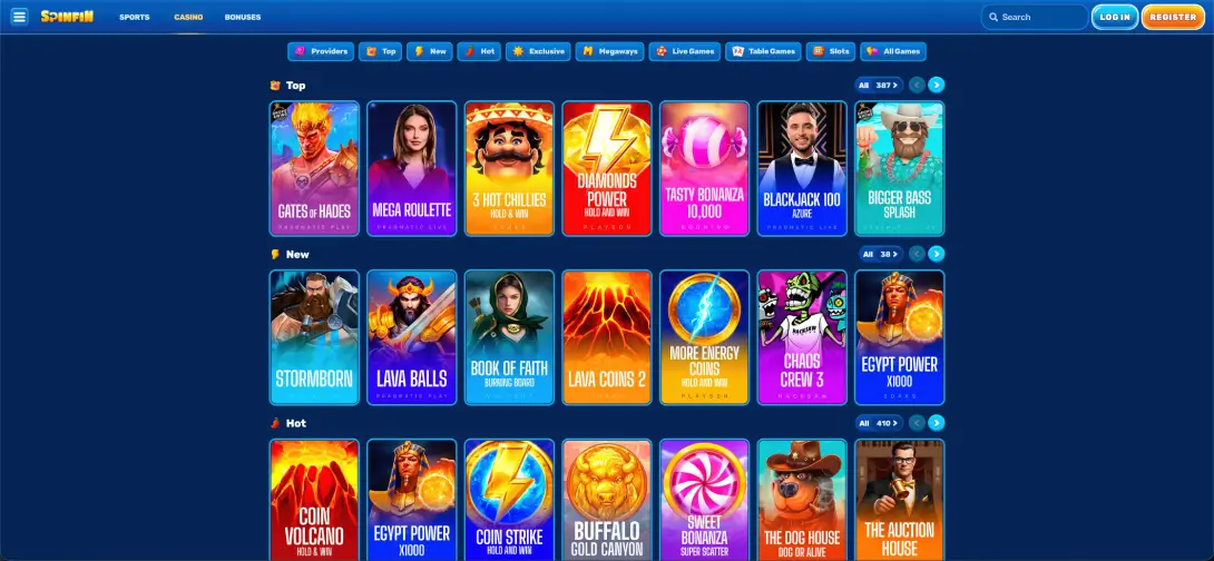 Spinfin online slots lobby Spinfin online slots lobby